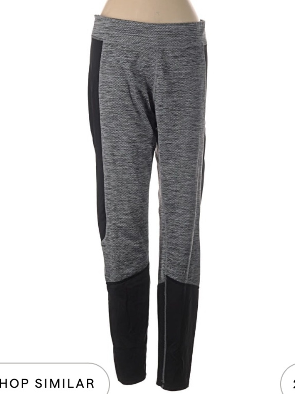 Champion black and gray leggings Sz XSMALL
